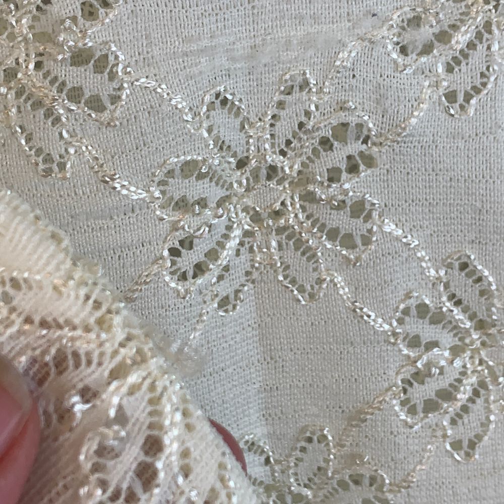 Free People Lace Blouse Size M - Picture 5 of 8